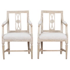 Pair of Early 19th Century Swedish Lindome Chairs