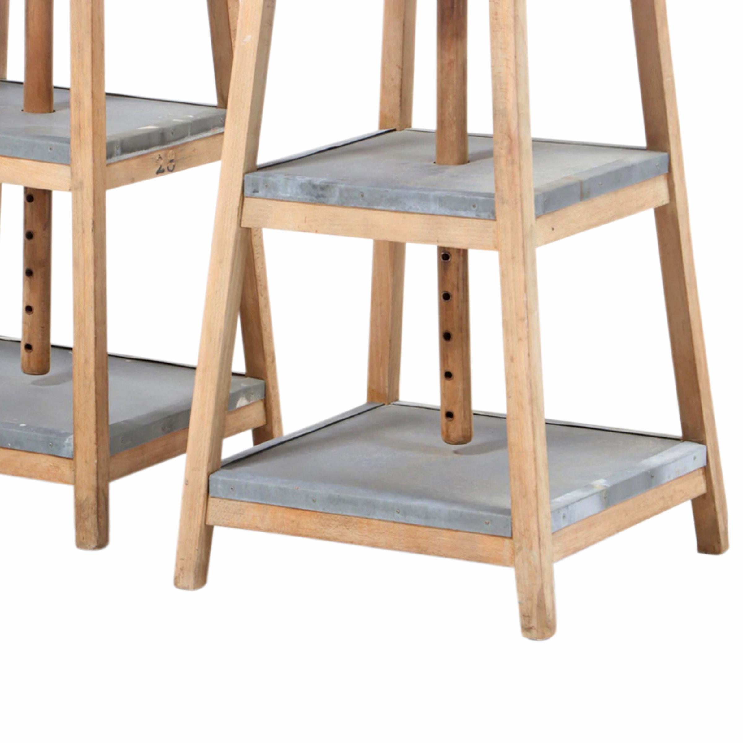 Pair of Early 20th Century American Artist's Sculpture Tables 4