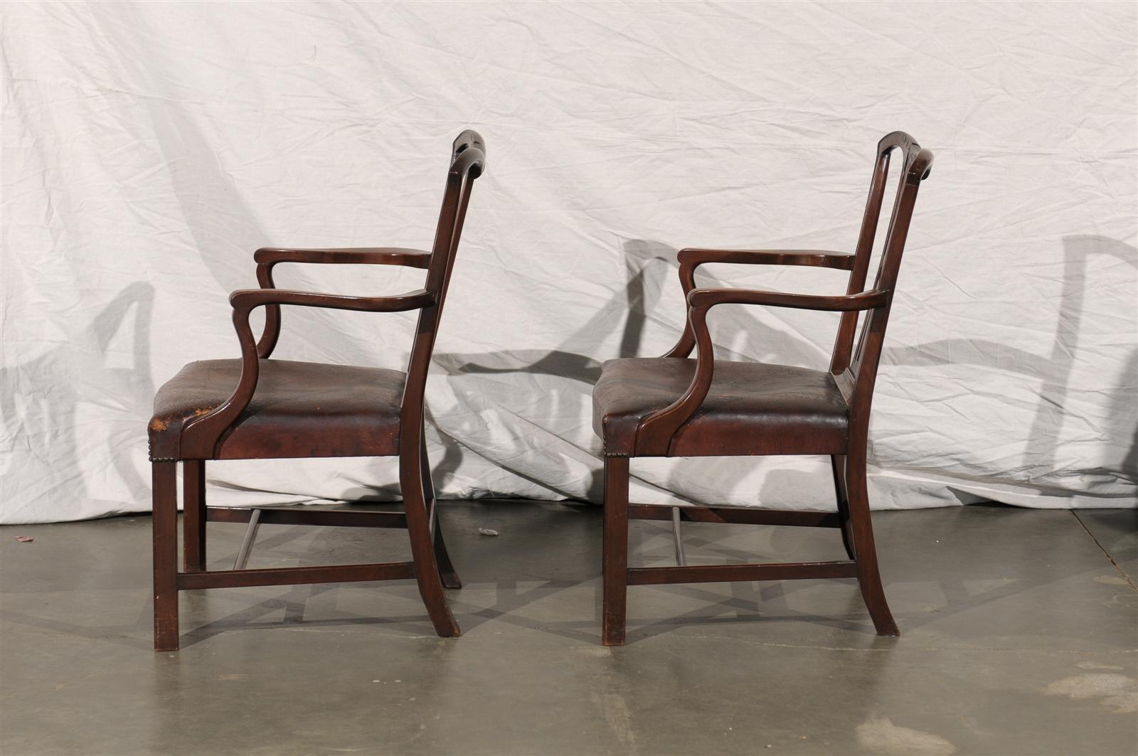 Pair of Early 20th Century American Chairs by Watson and Boaler