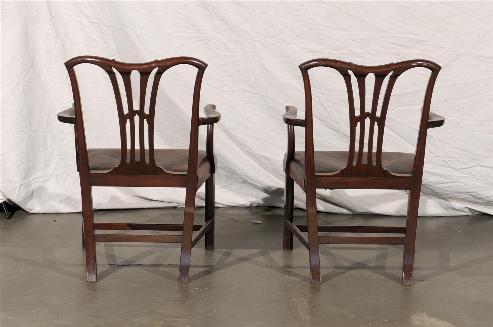 Pair of Early 20th Century American Chairs by Watson and Boaler