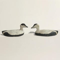 Pair of Early 20th Century American Eider Duck Decoys