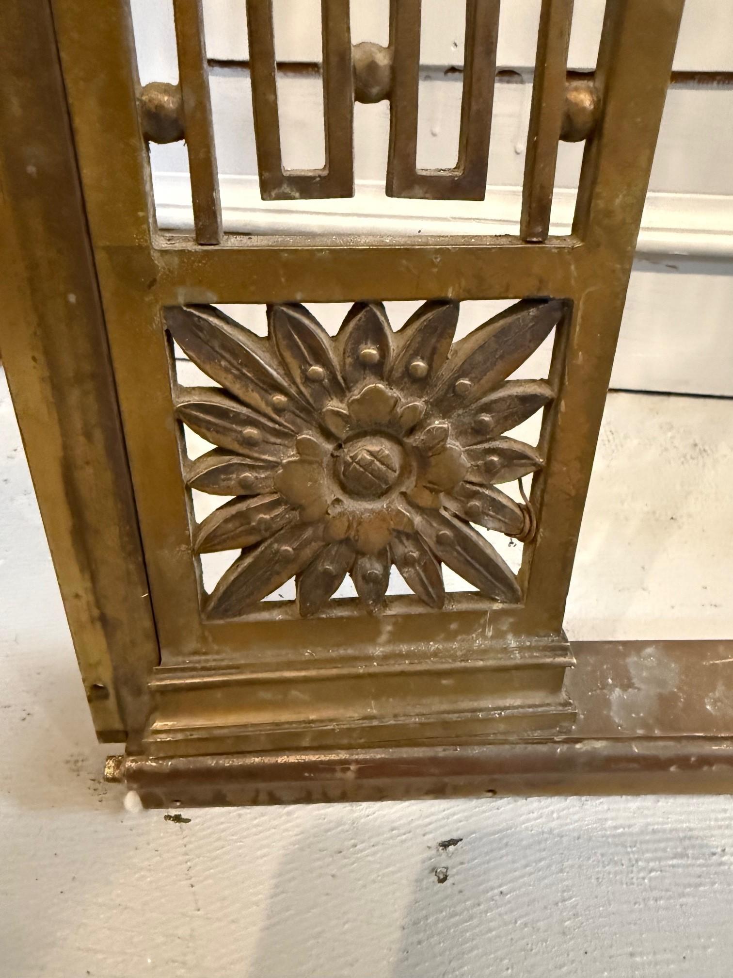 Pair of Early 20th Century Bronze Panels, Signed John Polachek Bronze & Iron Co. For Sale 14