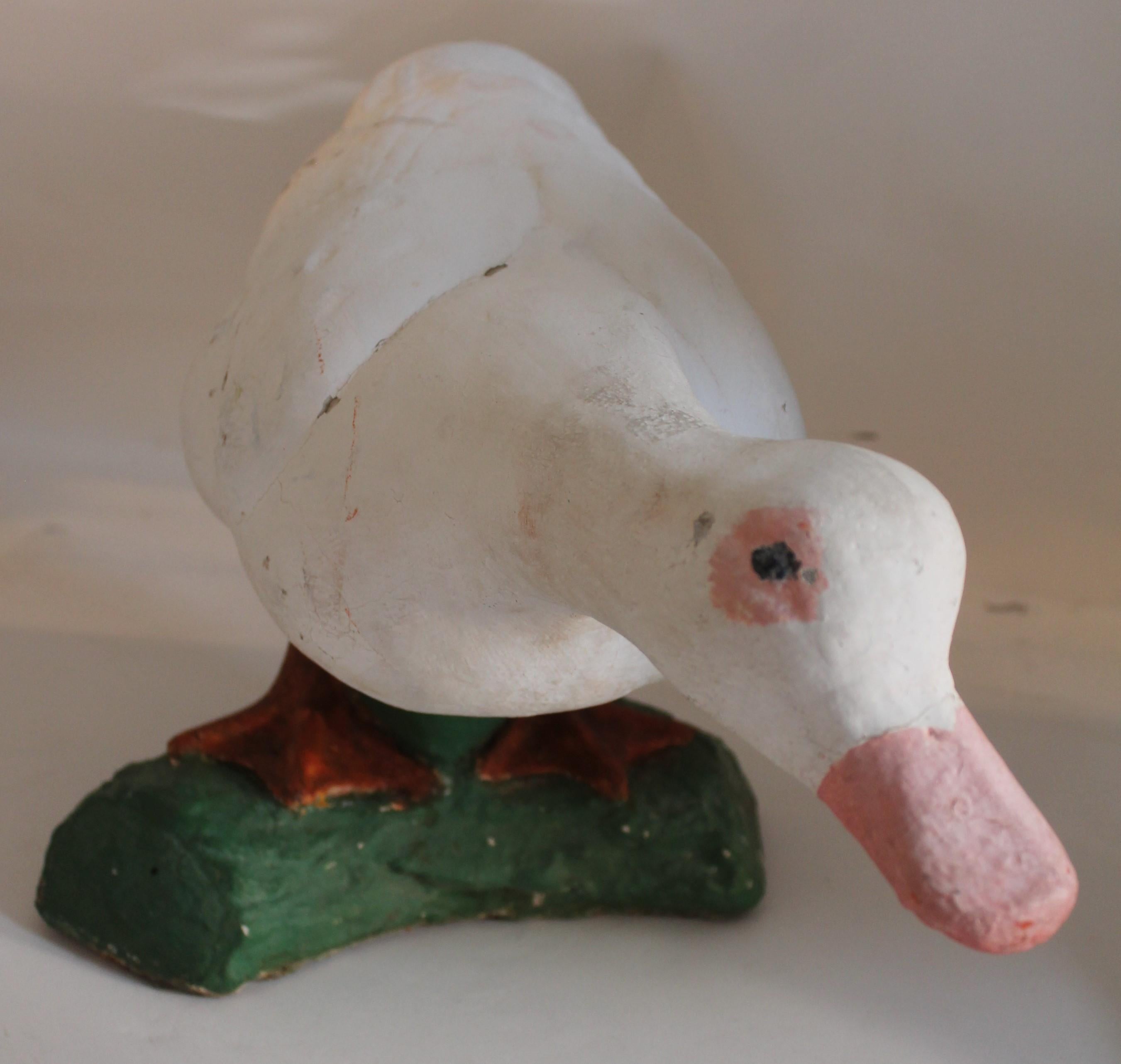 American Pair of Early 20th Century Cement Ducks For Sale