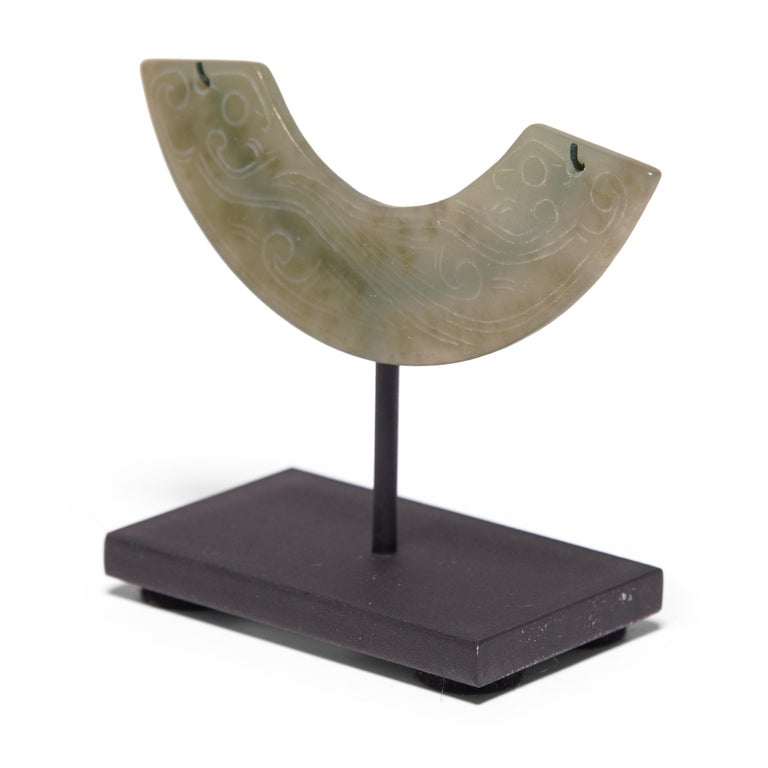 Pair of Early 20th Century Chinese Jade Charms at 1stDibs