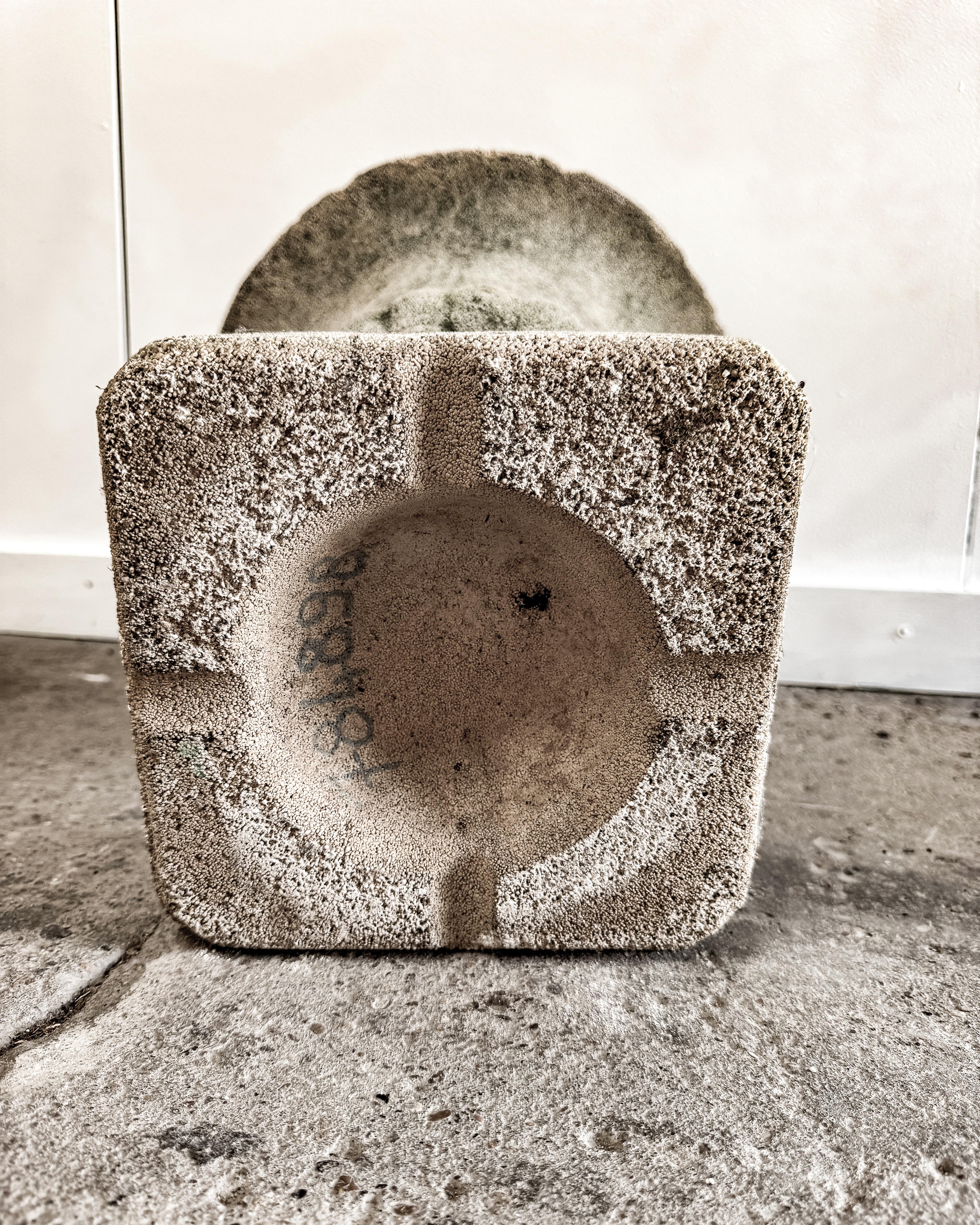 Pair of Early 20th Century Classic French Cement Urn Planters For Sale 16