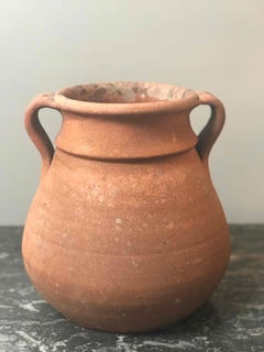 Pair of Early 20th Century Edwardian Terra Cotta Pots from England