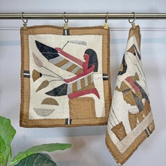 Pair of Early 20th Century Egyptian Applique Panels