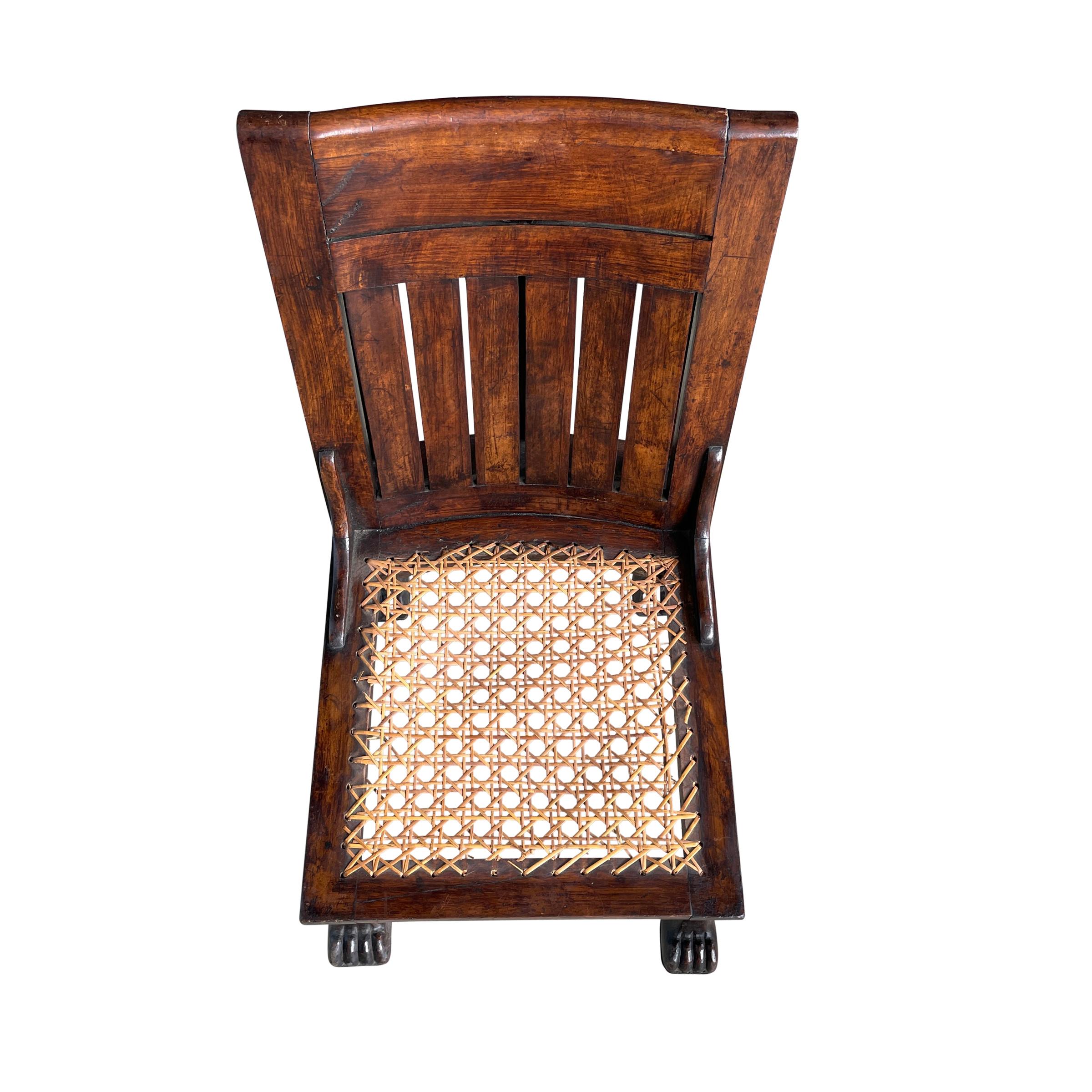 Pair of Early 20th Century English Egyptian Revival Chairs 1