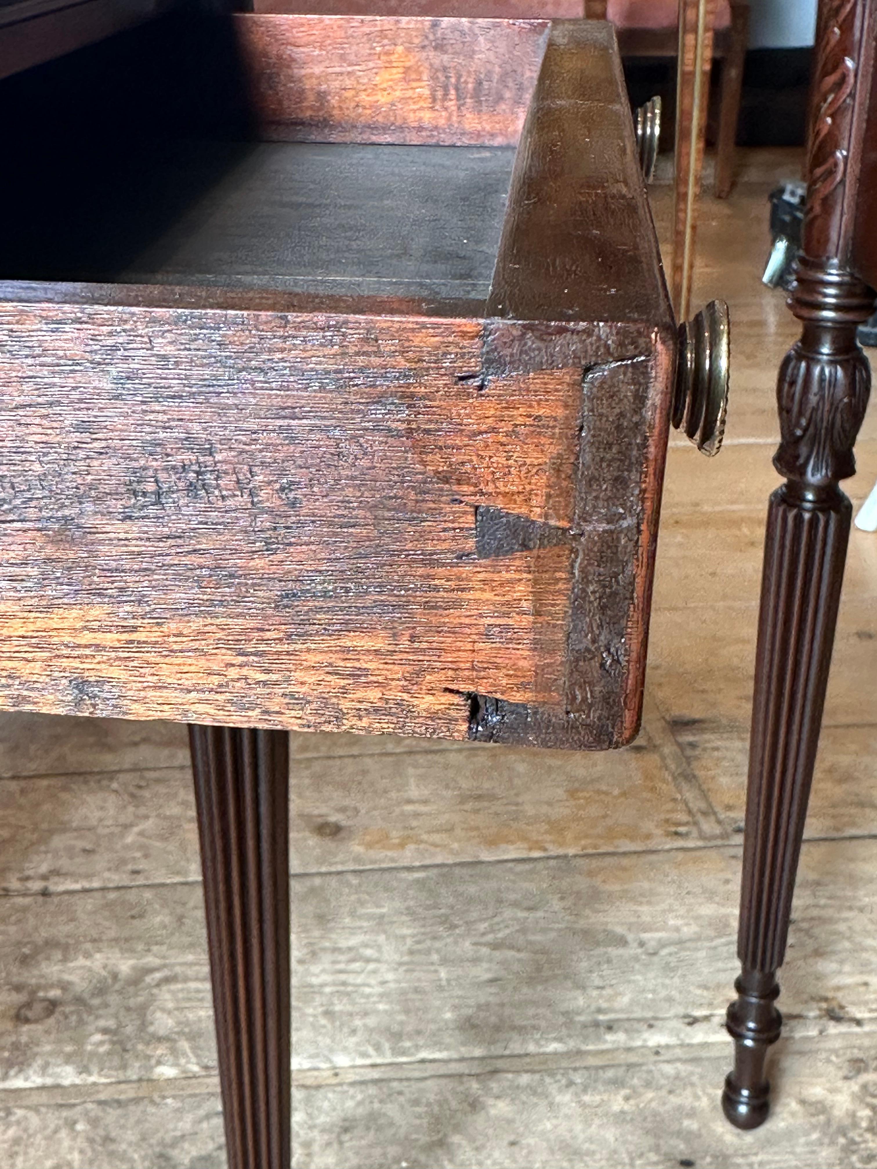 Pair of Early 20th Century Federal Side Tables in Style of Thomas Seymour 1