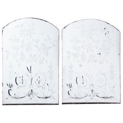 Pair of Early 20th Century French Decorative Mirrors