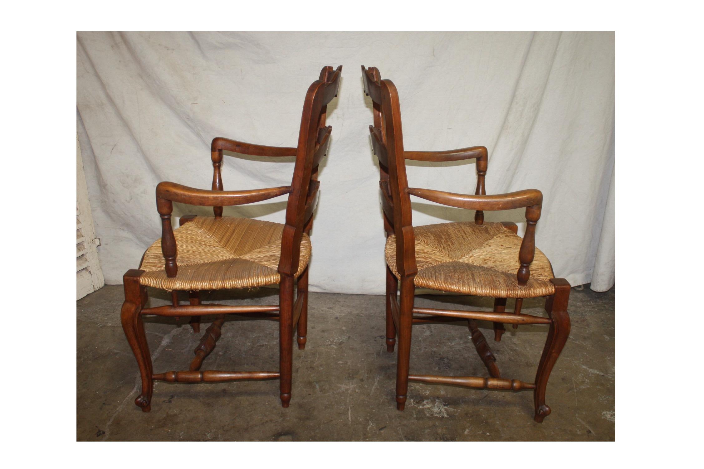 Pair of Early 20th Century French Provencal Armchairs 1