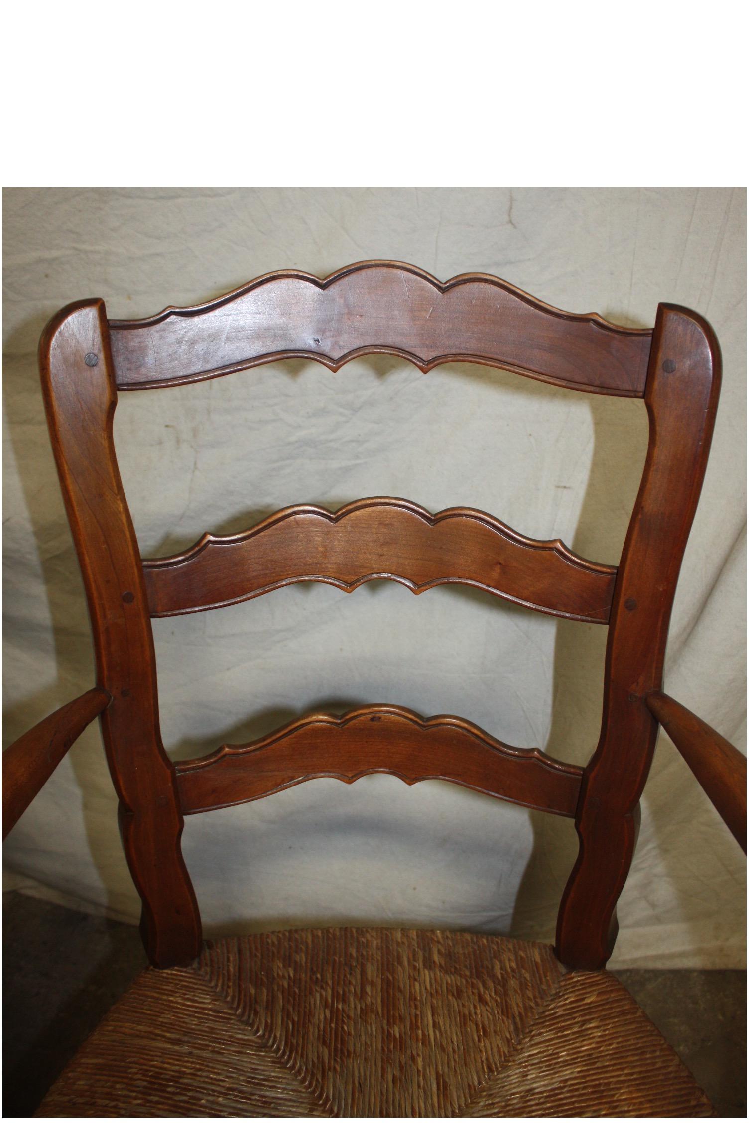 Pair of Early 20th Century French Provencal Armchairs 4