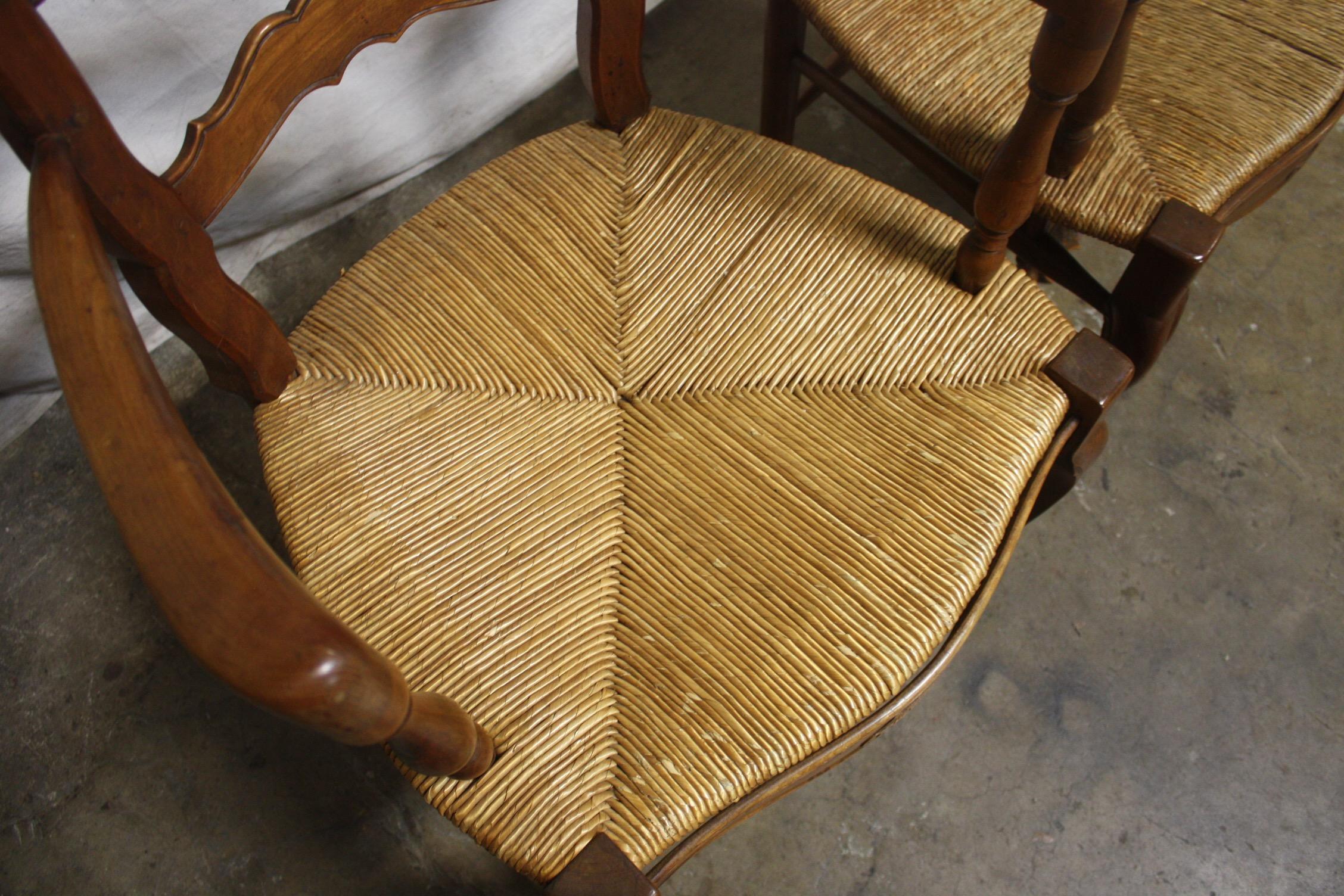 Pair of Early 20th Century French Provencal Armchairs 5