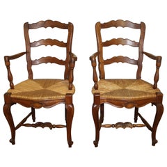 Pair of Early 20th Century French Provencal Armchairs
