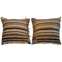 Pair of Early 20th Century Gabbeh Kilim Pillows