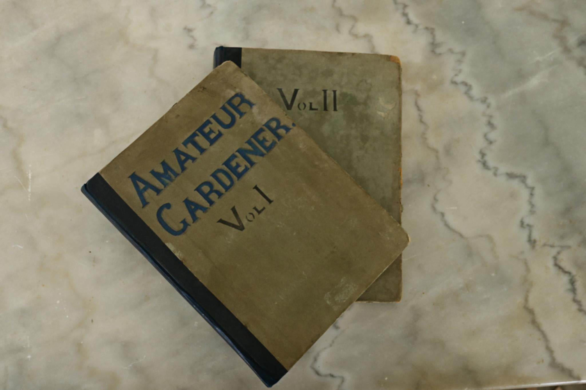 One need not have a green thumb to appreciate the beautiful floral illustrations within this two-volume set of Amateur Gardening newsletters from 1907. Published in England from the late 19th century, the magazine came out every two weeks to offer