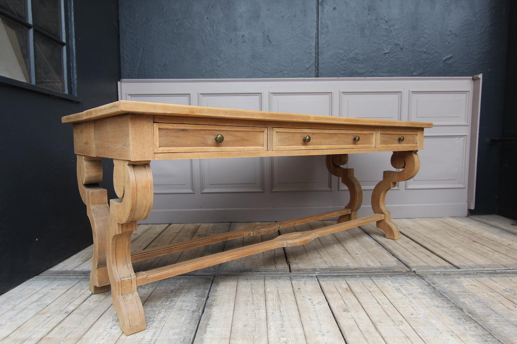 Jugendstil Pair of Early 20th Century German Pharmacy Console Tables
