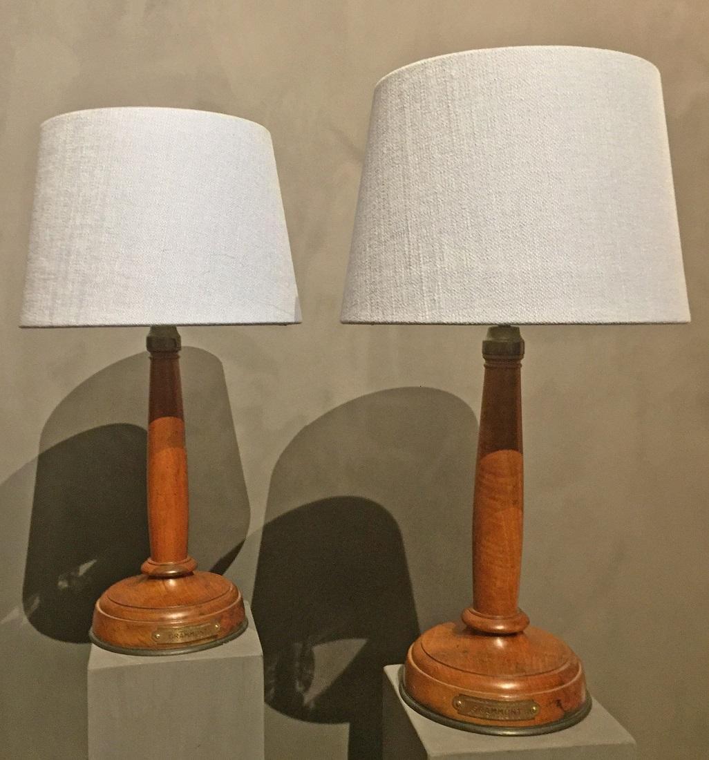 Pair of Early 20th Century Grammont Table Lamps 5