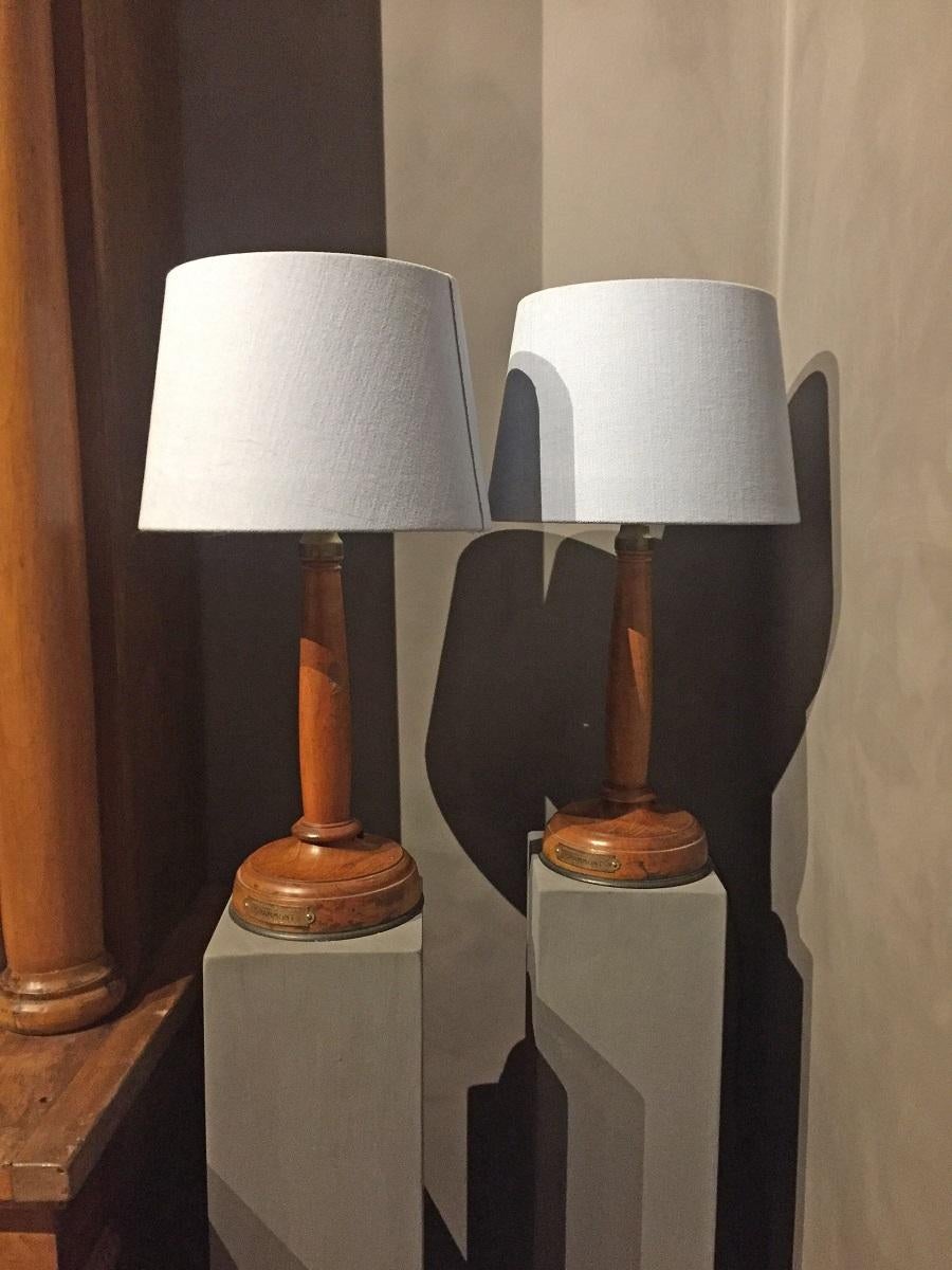 Pair of Early 20th Century Grammont Table Lamps (Französisch)