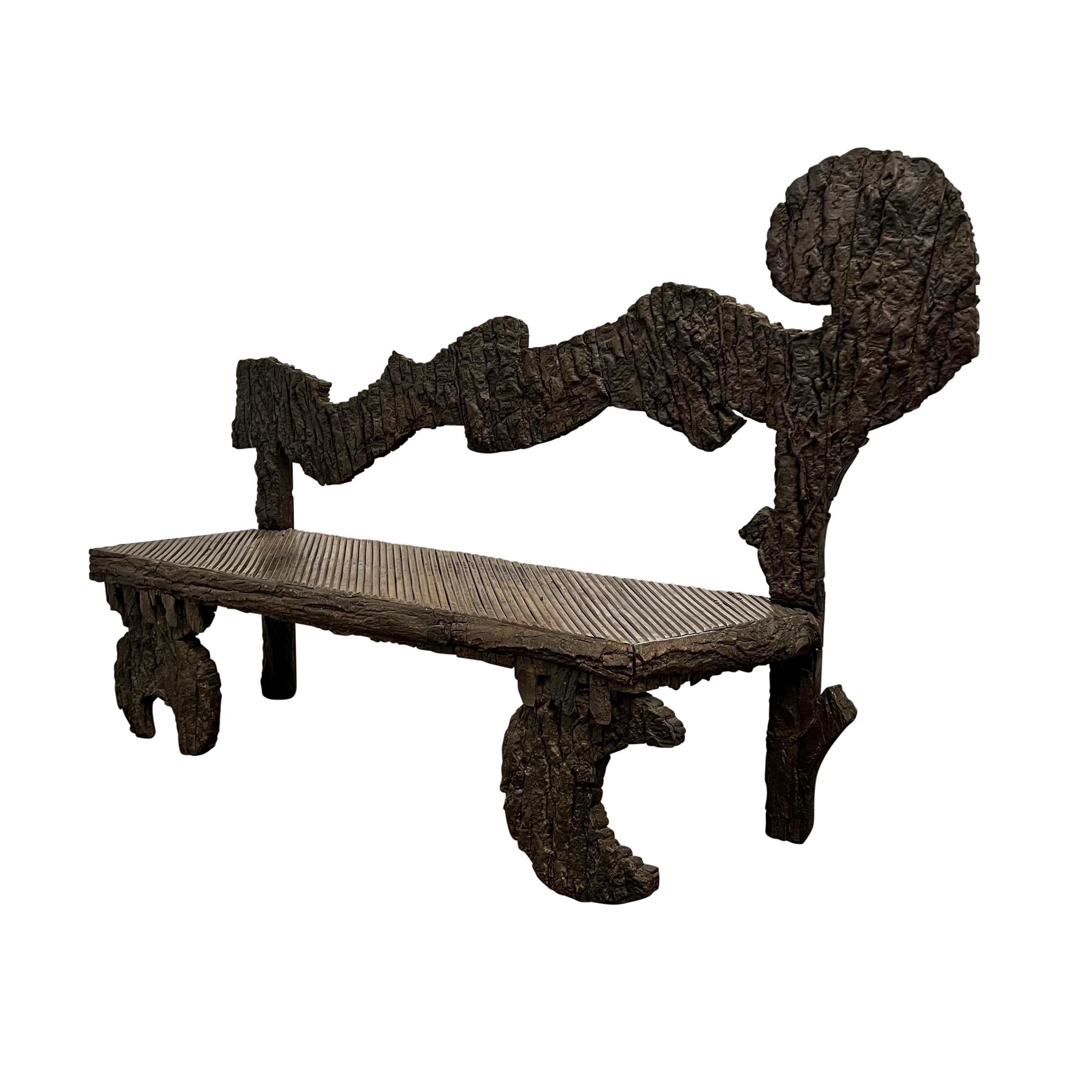Pair of Early 20th Century Italian Benches from a Tyrolean Chalet For Sale 3