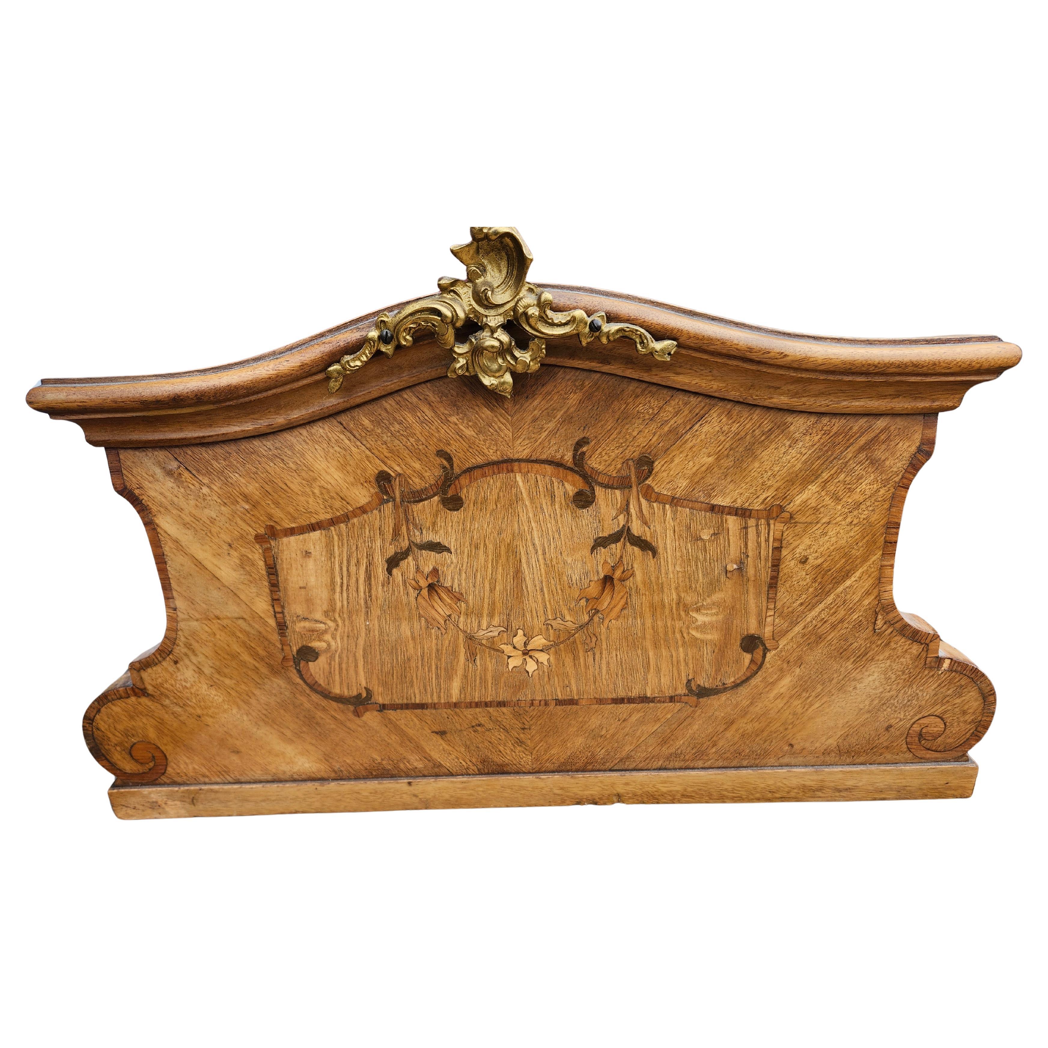 Beech Pair of Early 20th Century Italian Night Tables Commodes with Marble Tops For Sale