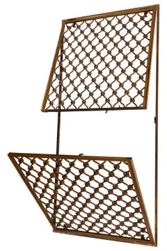 Pair of Early 20th Century Italian Window Protector Grilles