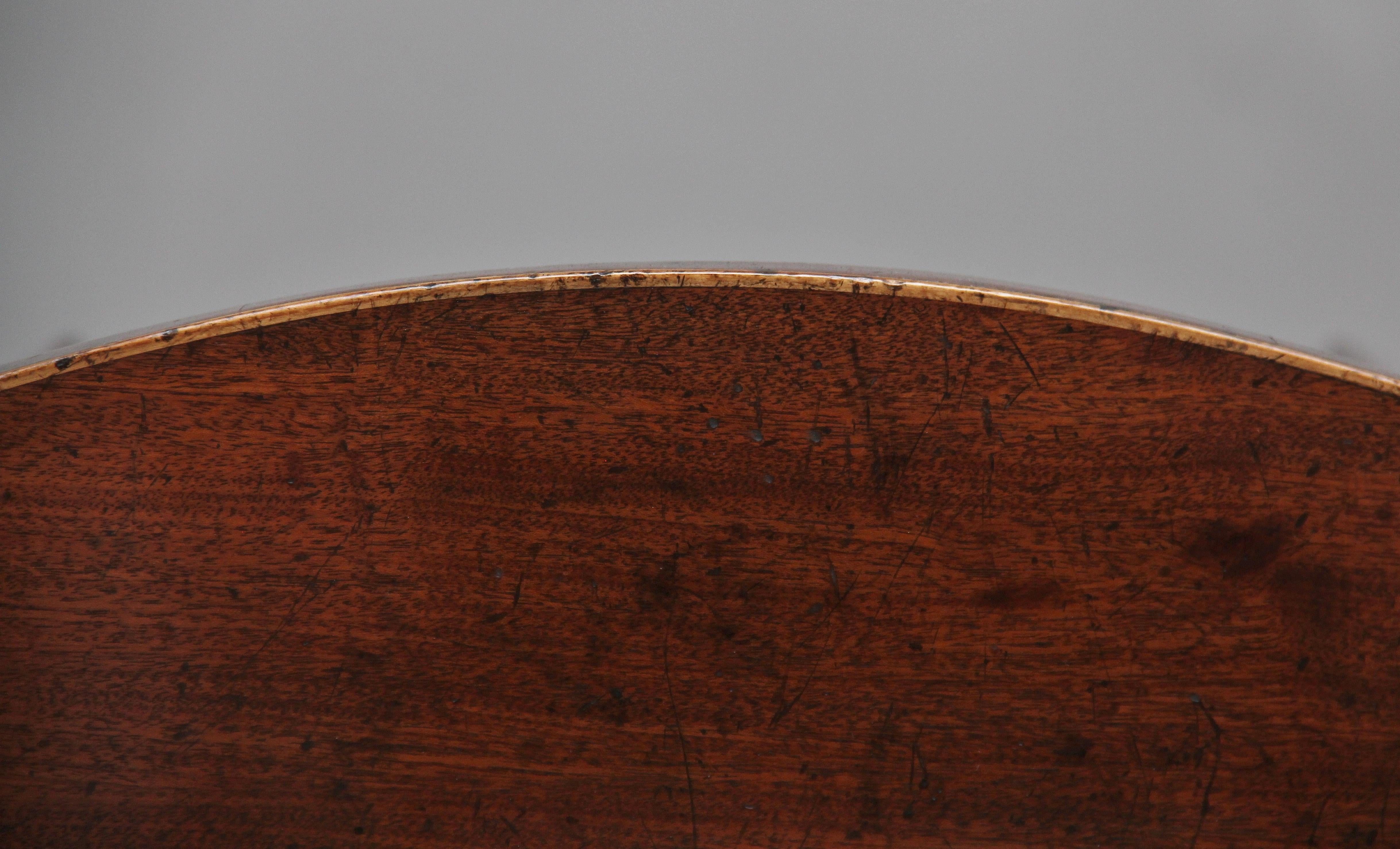 Mahogany Pair of early 20th Century mahogany console tables in the Georgian style