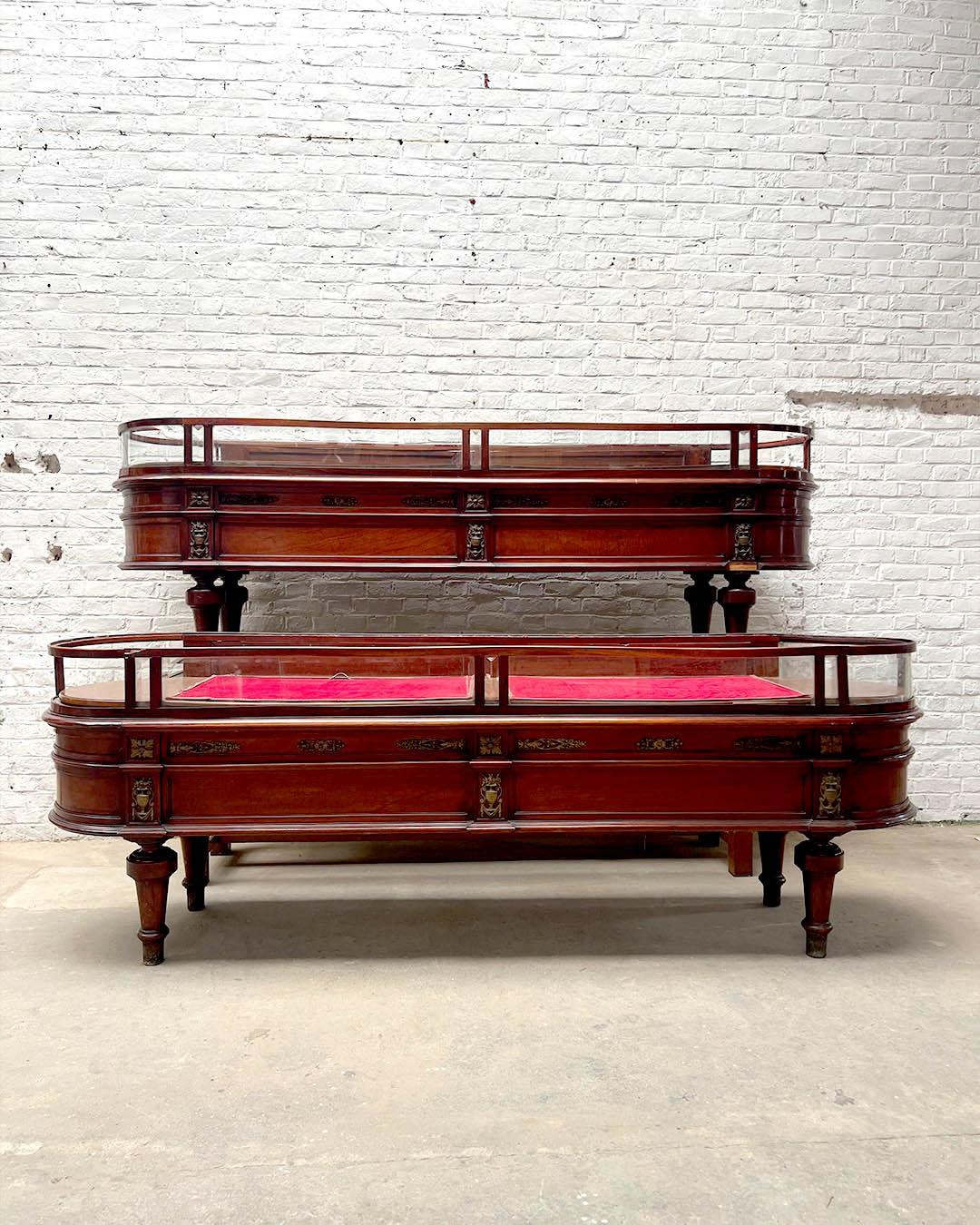 Pair of Early 20th Century Palermitan Display Cabinets For Sale 12