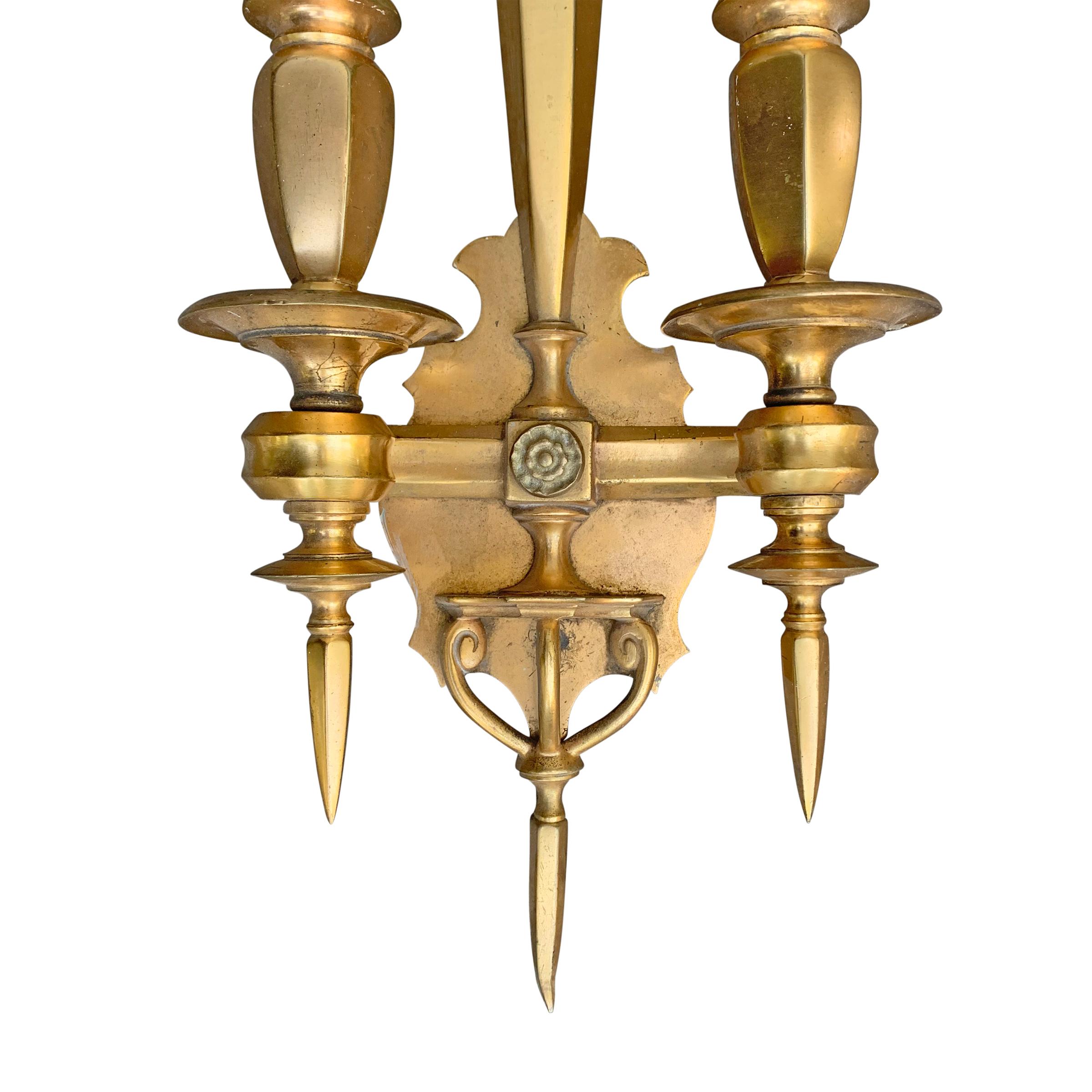 Neoclassical Pair of Early 20th Century Swedish Sconces