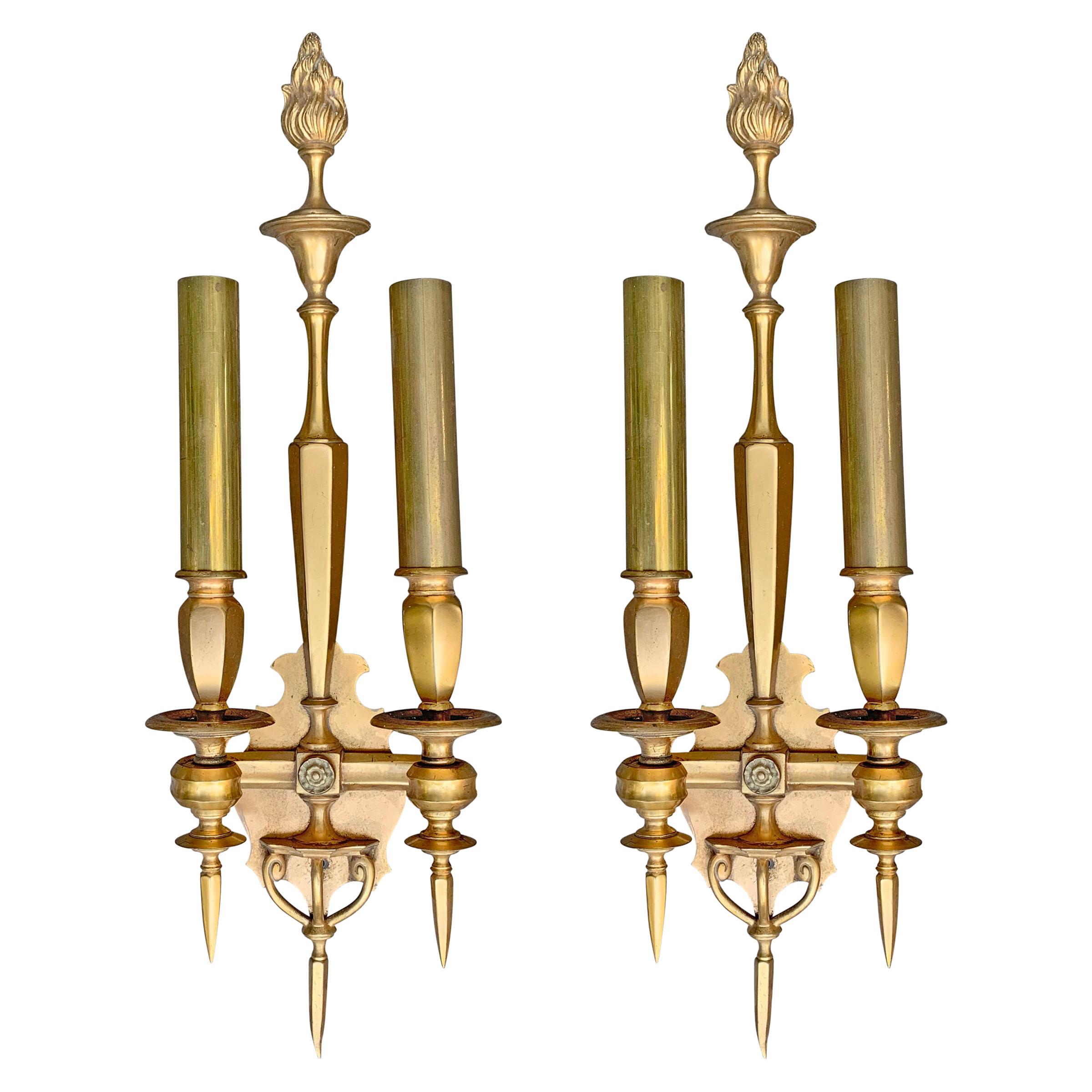 Pair of Early 20th Century Swedish Sconces