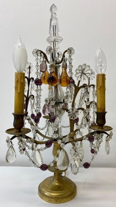 Pair of Early 20th Century Table Top Four Light Candelabras, c.1910