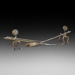 Pair of Early 20th Century Fire Dogs