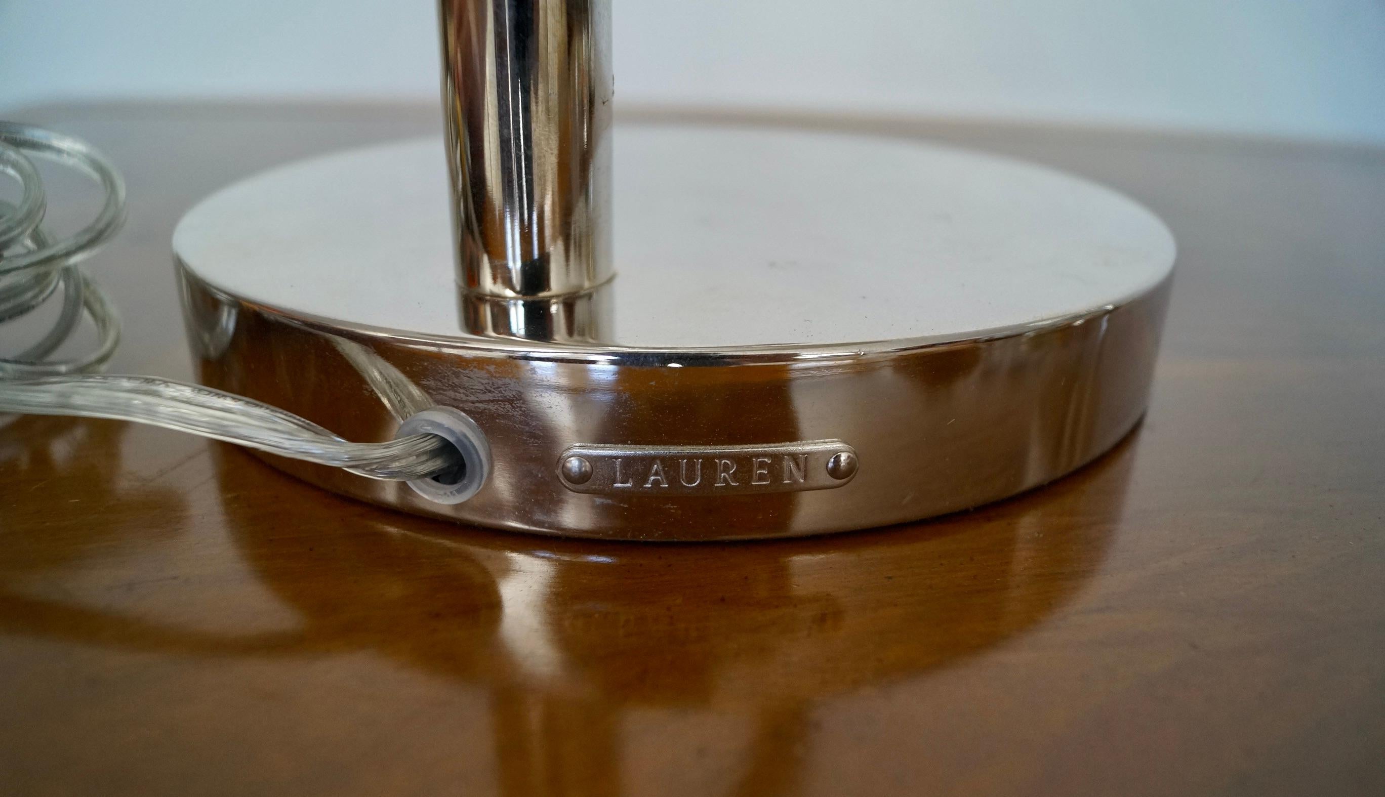 Paar Ralph Lauren-Tischlampen aus dem frühen 21. Jahrhundert im Angebot 12