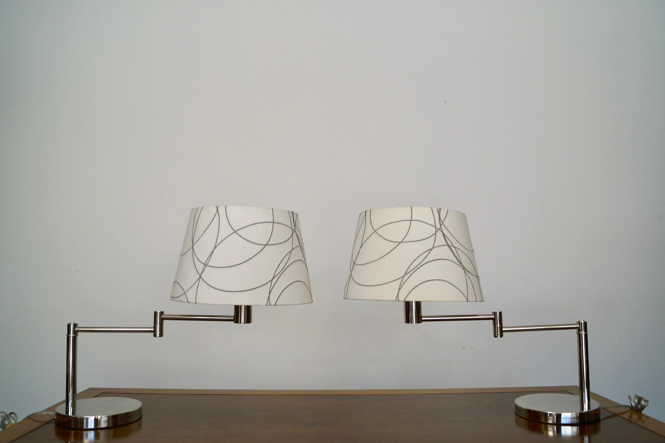 Pair of Early 21th Century Ralph Lauren Table Lamps In Good Condition For Sale In Burbank, CA