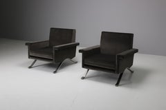 Pair of early '875' lounge chairs by Ico Parisi for Cassina, 1960s