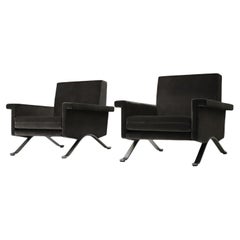 Pair of early '875' lounge chairs by Ico Parisi for Cassina, 1960s