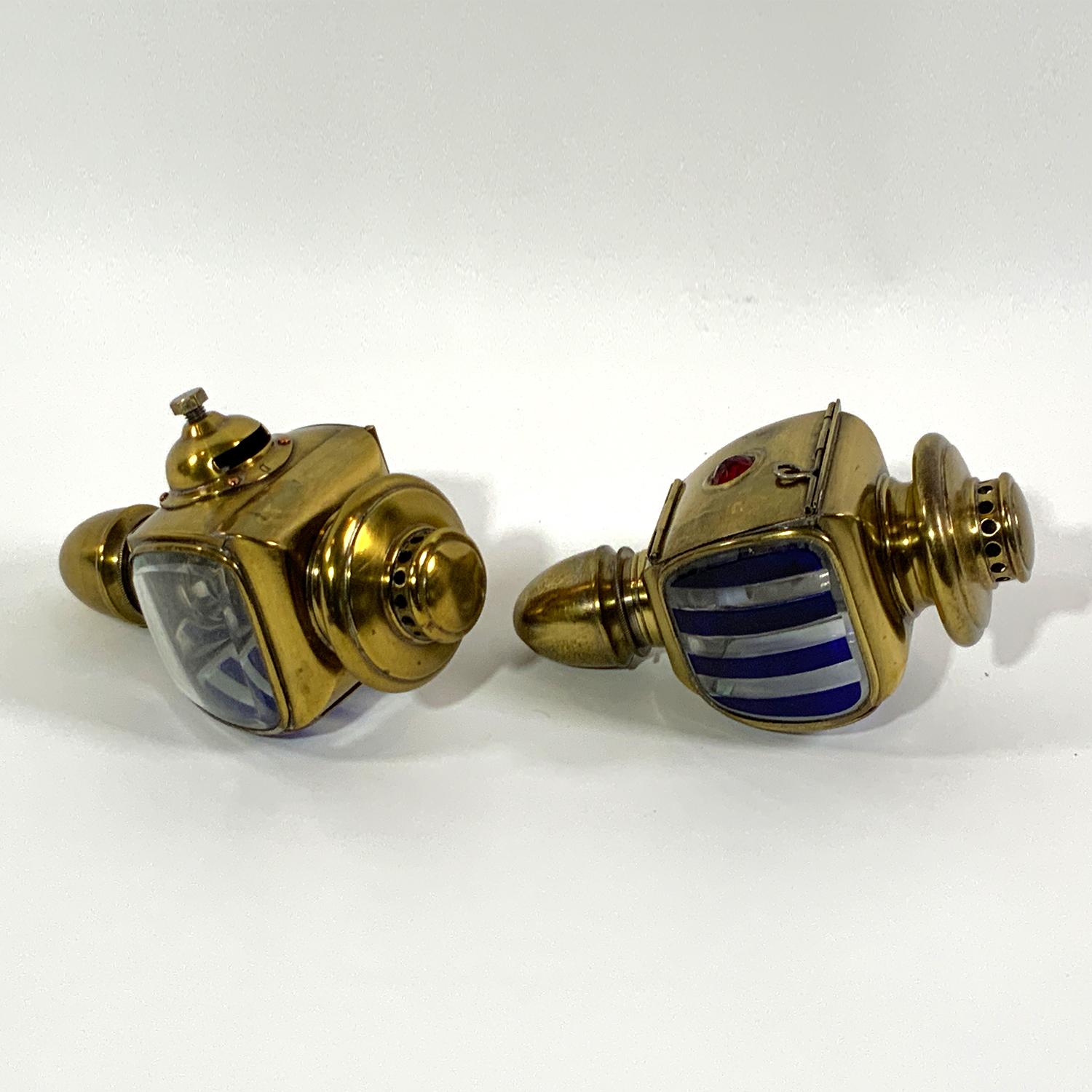 Pair Of Early Carriage Lanterns 5