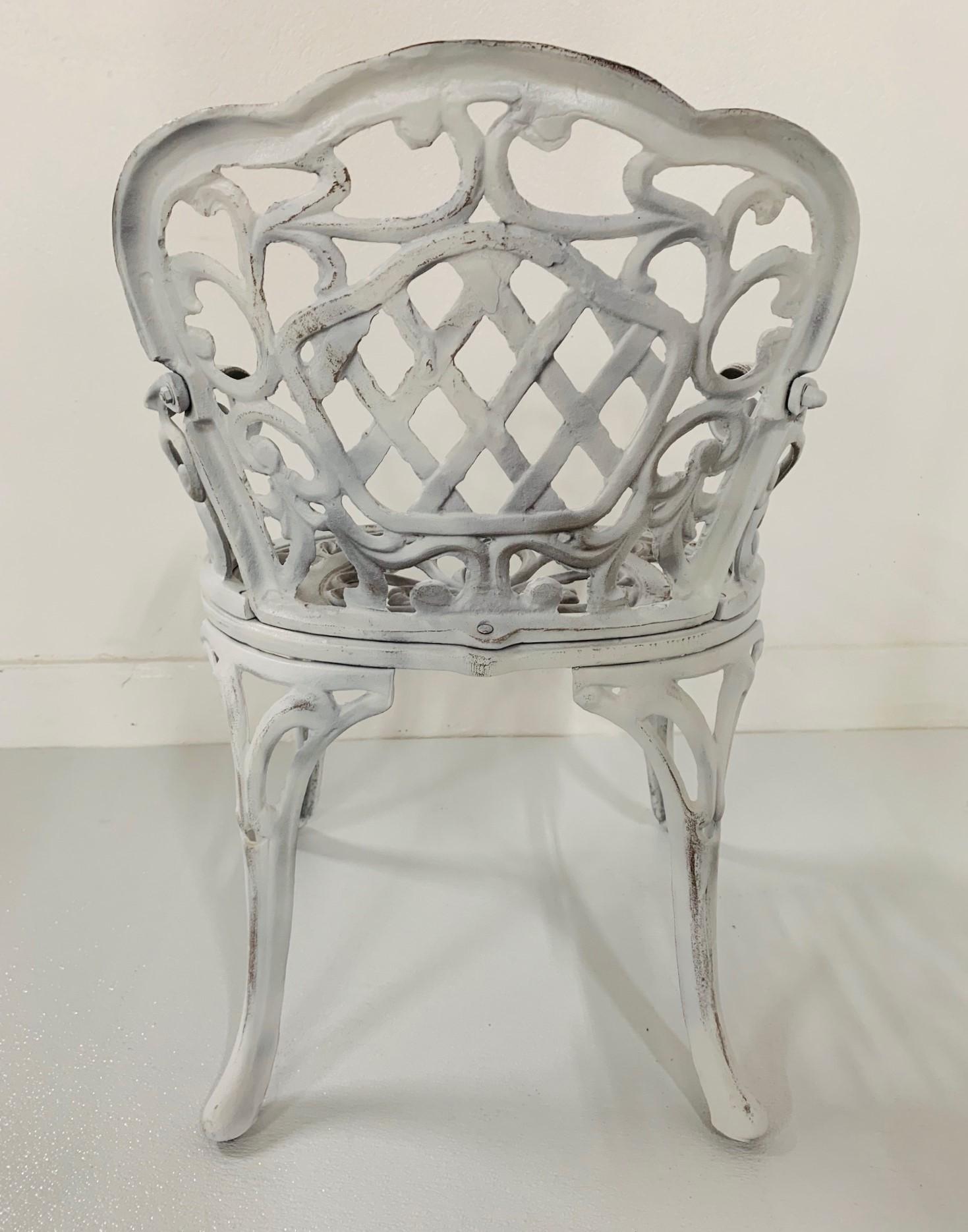 cast iron chairs