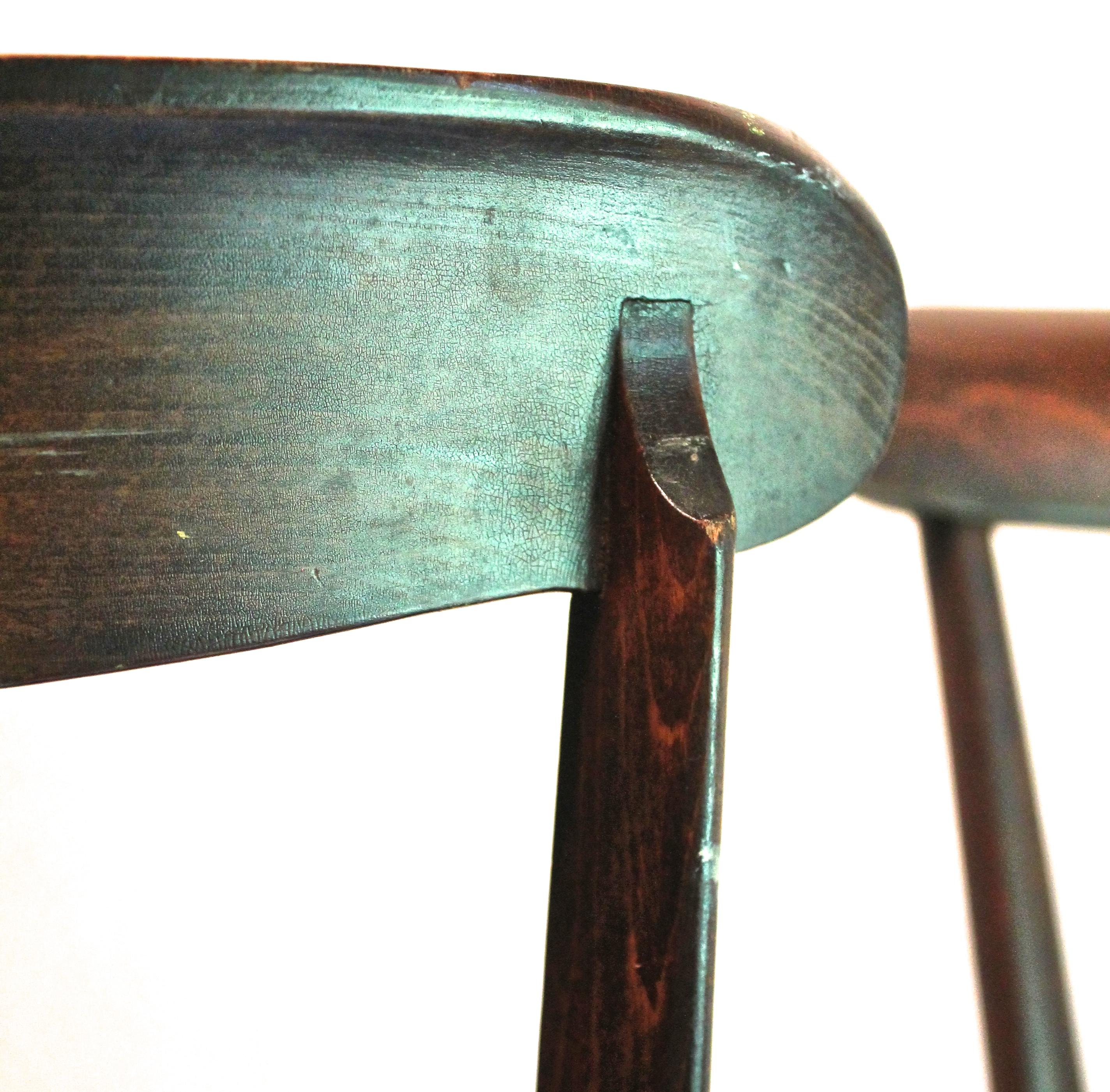 Paar frühe Chiavari-Stühle von Giuseppe Gaetano Descalzi (Handgefertigt) im Angebot