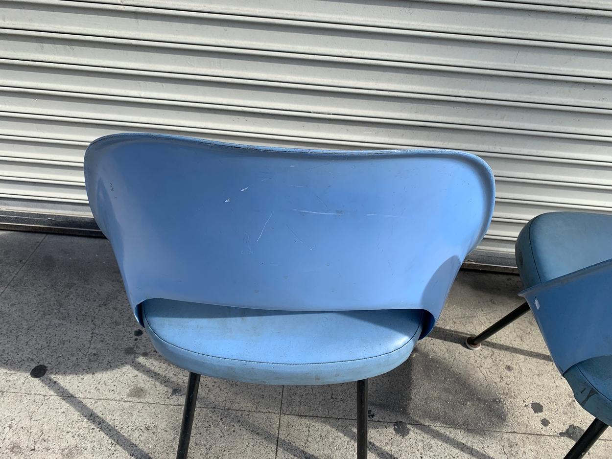 Pair of Early Eero Saarinen, Chairs, Model 72 P*PSB 10