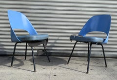 Pair of Early Eero Saarinen, Chairs, Model 72 P*PSB