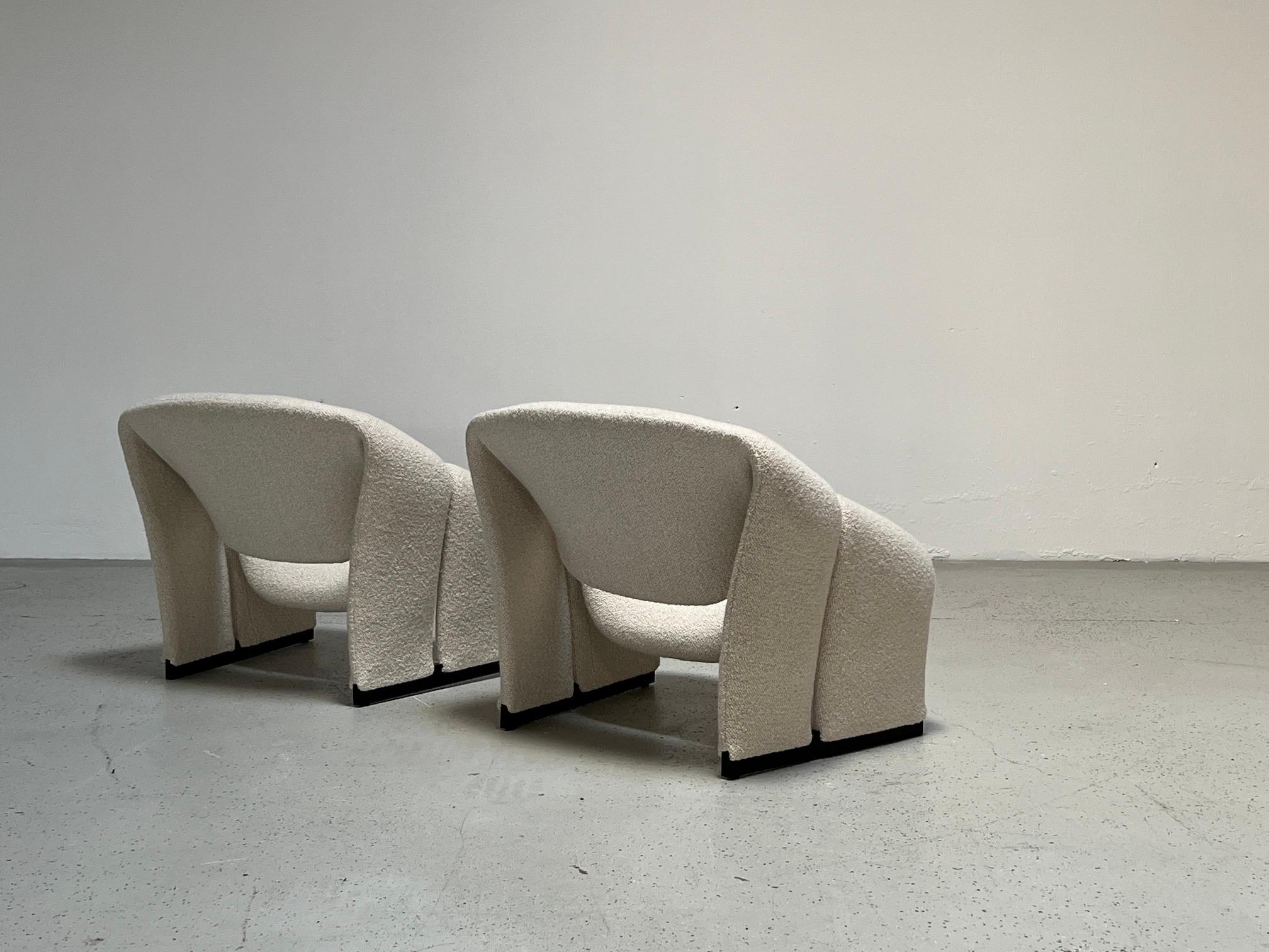Pair of Early F580 Groovy Chairs by Pierre Paulin for Artifort 5