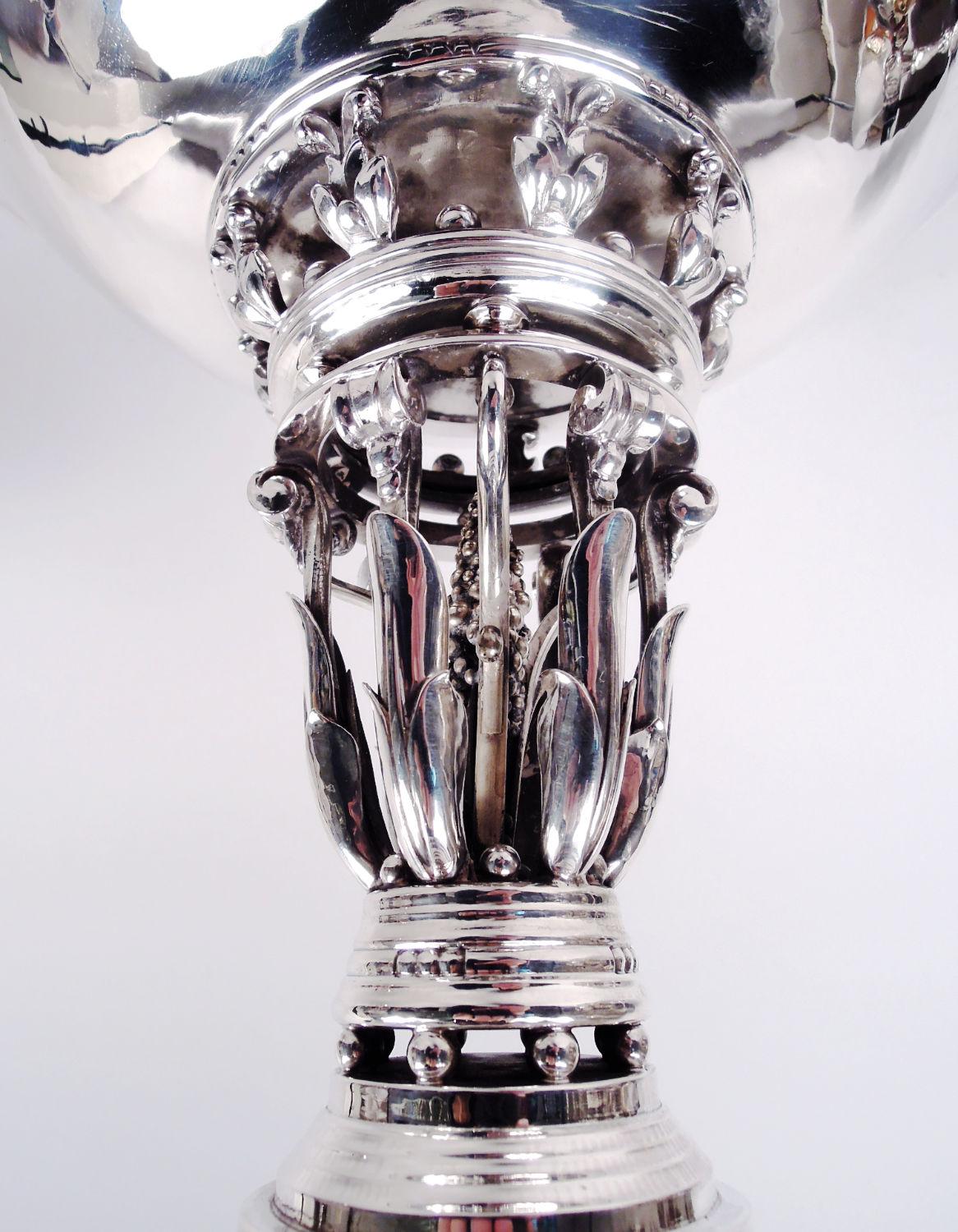 Danese Coppia di ciotole da principessa in argento danese moderno di Georg Jensen in vendita