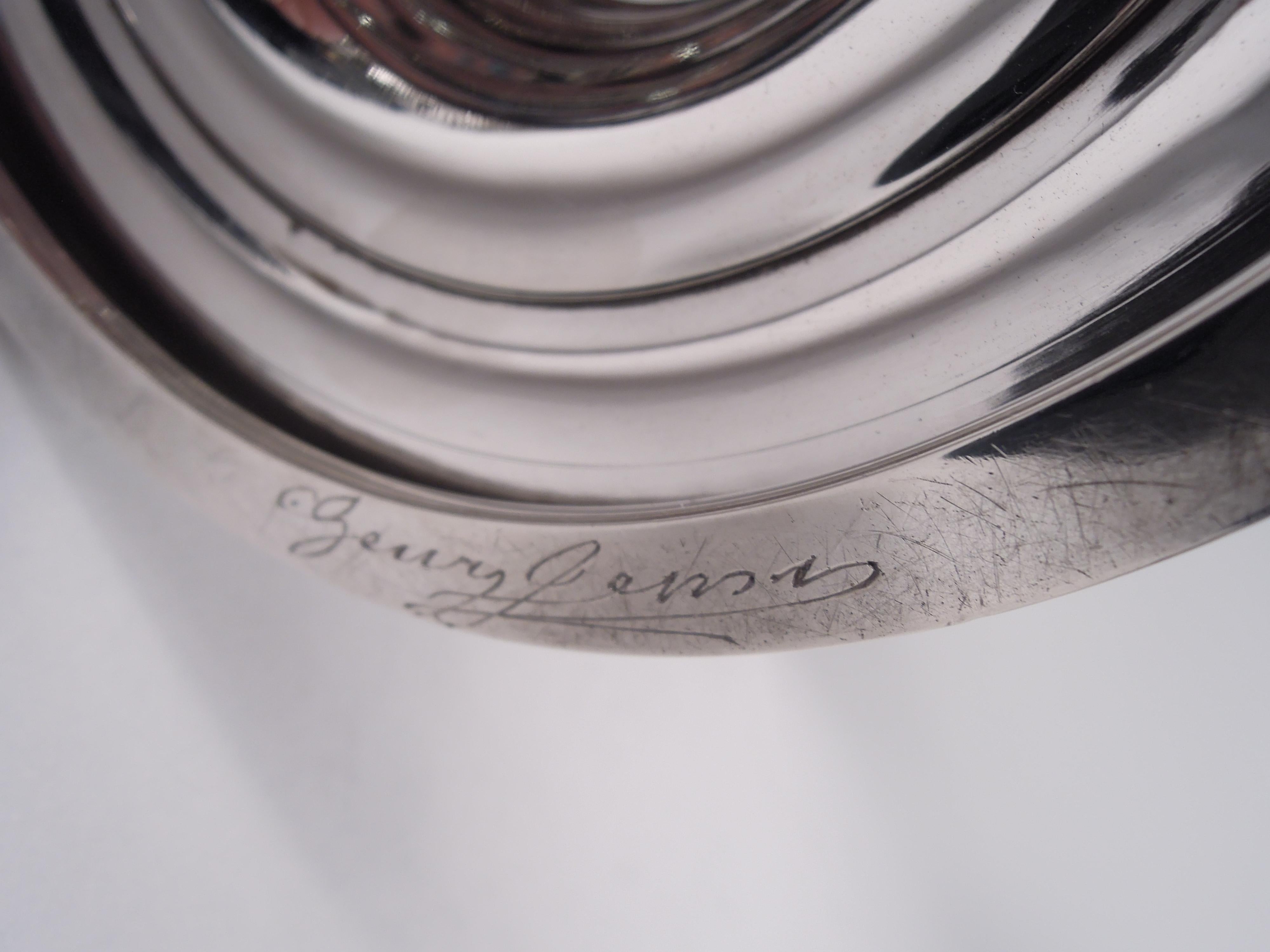 Coppia di ciotole da principessa in argento danese moderno di Georg Jensen in vendita 2