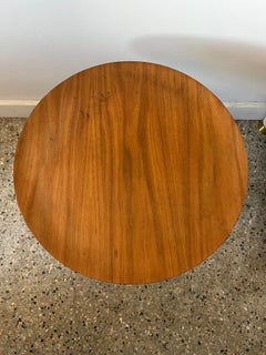 Pair of Early George Nelson Herman Miller Occasional Table Walnut