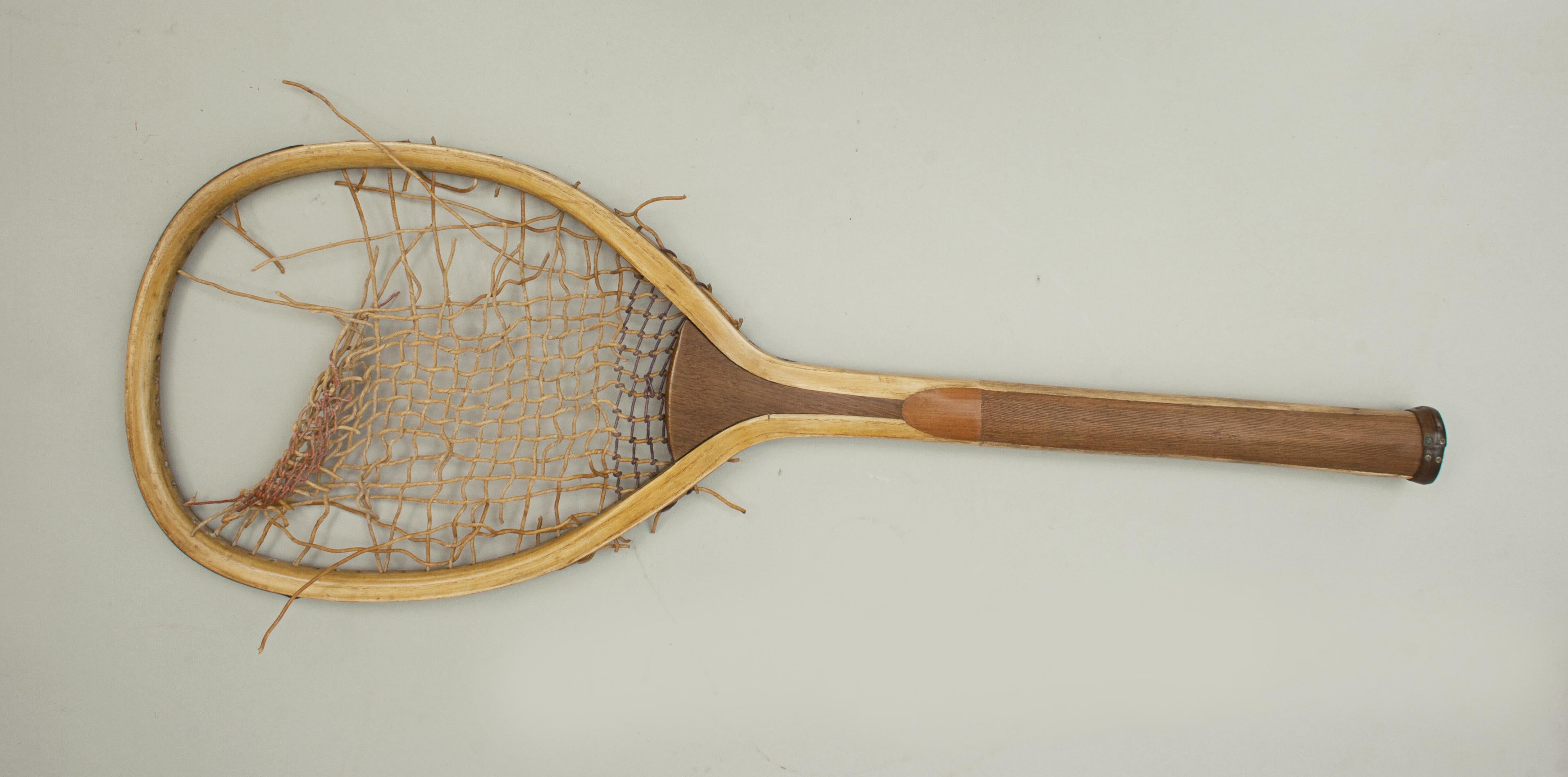 Pair of Early H. Richardson Lawn Tennis Rackets In Good Condition In Oxfordshire, GB