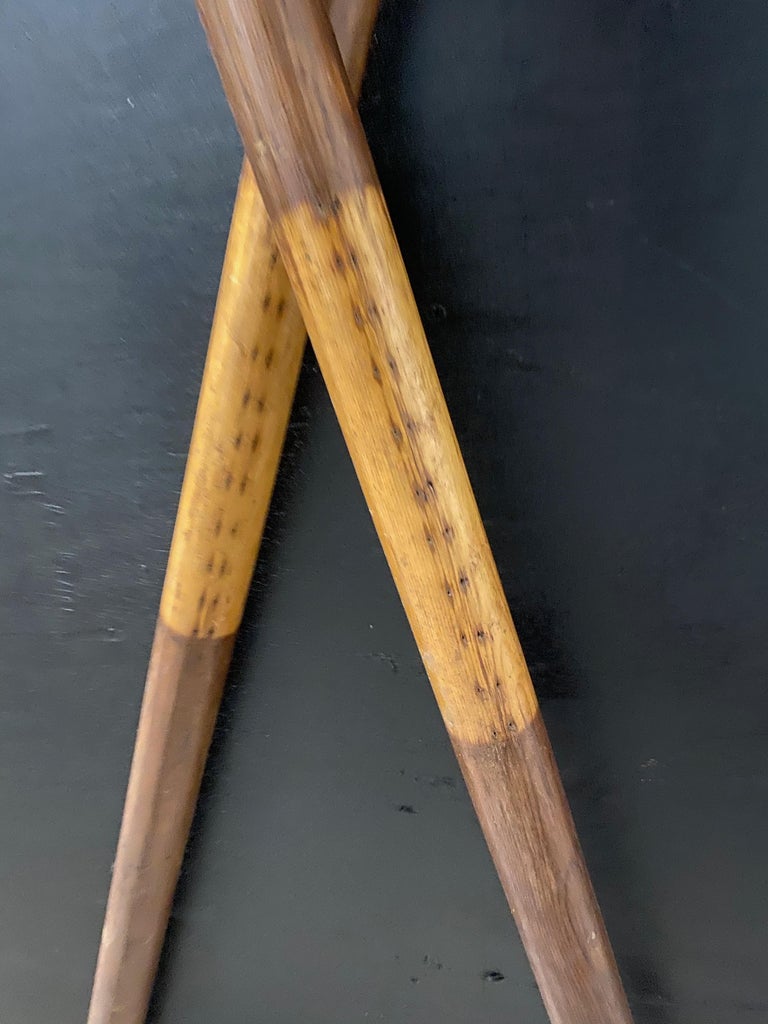 Pair of Early Handmade Crew Oars by NY Boat Oar Company at 1stDibs