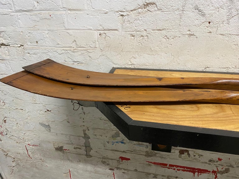 Pair of Early Handmade Crew Oars by NY Boat Oar Company at 1stDibs
