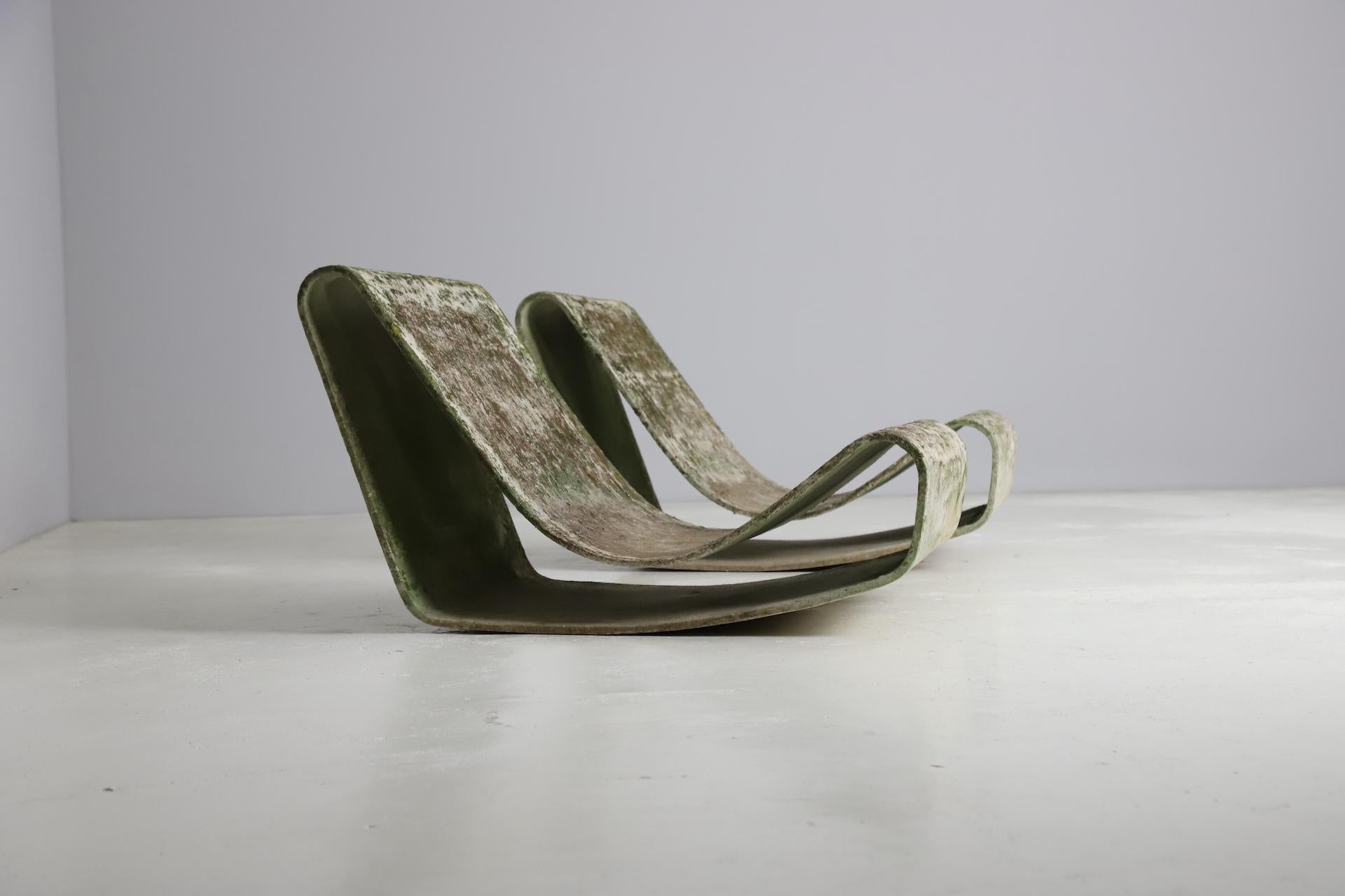 Pair of Early 'Loop' Chairs by Willy Guhl for Eternit AG Switzerland, 1954 5