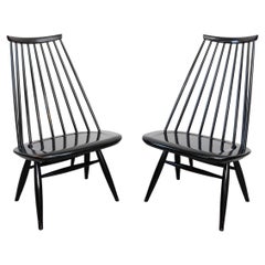 Pair of Early Mademoiselle Lounge Chairs by Ilmari Tapiovaara for Asko